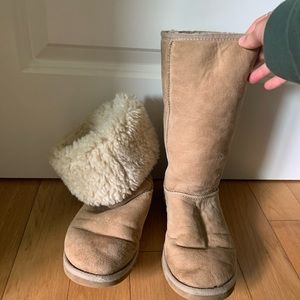 Light Brown Tall Uggs